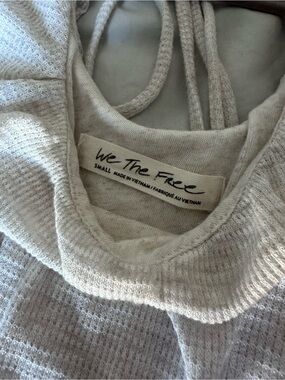 Free People Cropped Knit Top